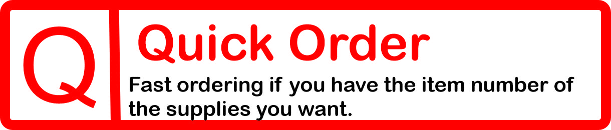 Quick Order Screen